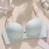 Ropa interior sin costuras para mujer, Copa de glúteo, Push-up para busto pequeño, Anticaída, Brasier ajustable para retraer el busto sin aros, Venta al mayoreo