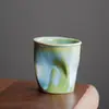 Taza de té de cerámica cocida en horno creativo, juego de té Kung Fu, taza Jianzhan, taza de té vidriada multicolor, taza de maestro, cuenco de té, taza personal para degustación de té