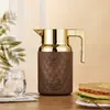 Bule Isolado Estilo Europeu para Uso Doméstico, Bule de Água Isolado, Bule de Água Quente, Garrafa Térmica, Bule Térmico Grande Capacidade para Casamento