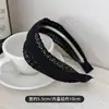 Diadema de terciopelo de ala ancha, simple y elegante, para mujer, nueva diadema de primavera y otoño 2025, hace que la cara se vea más pequeña, accesorio para el cabello antideslizante