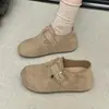 Sapatos femininos decorativos estilo Birkenstock, confortáveis, para aumentar a altura, novos da moda 2026, de cobertura total, com corte profundo, para o verão, com fivela de cinto