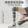 Calcetines deportivos con rodilleras, con compresión graduada, alta elasticidad, propiedades antideslizantes, hechos de nailon puro, diseñados para fitness profesional, transpirables para el verano y disponibles en estilos de tubo largo para mujer.