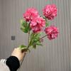 Flores Artificiais Rosa Vermelho para Arranjos Florais de Casamento, Flores Falsas para Arranjos de Chão de Casamento, Decorações de Quarto de Casamento, Arranjos Florais de Casamento