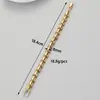 Pulsera de Cobre Chapada en Oro Estilo Europeo y Americano Personalizada con Brillantes Súper Brillantes, Cadena Cubana Versátil Incrustada con Diamantes de Lujo Ligero Joyería al por Mayor