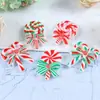 Decoraciones de paletas navideñas bestseller transfronterizas, Adornos de bastón de caramelo para árbol de Navidad, Decoración navideña para el hogar