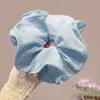 Goma para el pelo con volantes de encaje estilo coreano para mujer 2026 Nuevo Modelo Lazo de alta gama Flor para el pelo Accesorio para el pelo Extra Grande