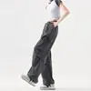 Pantalones Cargo Hip-Hop para Mujer, Pantalones Deportivos Estilo Americano, Nuevo Modelo 2026, Lazo, Corte Holgado, Adelgazantes, Pantalones Casuales Petite para Mujer