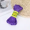 20m Colorido No. 5 Nudos Chinos Cordón Trenzado DIY Accesorios para Joyería Cuerda Trenzada Hecha a Mano Pulsera Collar Cordón