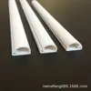 Canaleta de PVC para cableado de red, de montaje superficial, plástico PVC suave y duro, coextrusión, perfil de canaleta de plástico semicircular en arco