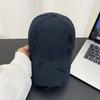 Gorra Calada Bordada con Letra Trendy Pareja Combinable Muestra el Rostro Gorra de Béisbol Pequeña para Exterior Muestra el Rostro Sombrero de Sol Pequeño