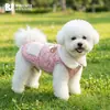 Ropa para Perros Estilo Chaleco Transfronteriza para Otoño e Invierno, Linda para Perros Pequeños Cachorros de Invierno Osito de Peluche Primavera y Otoño Abrigo de Algodón para Mascotas