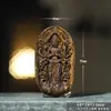 Vietnam Nha Trang Madeira de Ágar Agradável Esculpida Mil Mãos Guanyin Pingente Estilo Chinês Ornamento de Mão Colar
