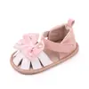 Zapatos de verano para bebé de 0 a 1 año con lazo de perlas zapatos para niño pequeño bebé bebé suelas de goma sandalias BB3015