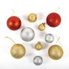 Bola de Natal Galvanizada Suprimentos de Decoração de Natal Bola Pendente para Árvore de Natal Bola de Plástico Bola Suspensa para Shopping Center de Férias