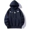 Sudadera con capucha y estampado creativo de gatitos para adolescentes, sudadera para capas de otoño e invierno, sudadera grande para hombre