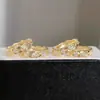 Brincos Acolchoados Estilo Tweed, Luxo Acessível, Brincos Simples e Versáteis, Brincos, Brincos com Micro-Cravação de Diamantes, Brincos Doce e Cool para Mulheres