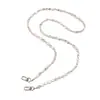 Bolso Cruzado de Perlas Irregulares Lanyard Largo Portátil para Teléfono Móvil Lanyard Sencillo de Perlas para Teléfono Móvil Cadena para Teléfono Móvil Cadena Cadena