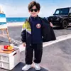 Ropa Clásica de Ultraman para Niños Chaqueta para Niños 2026 Nueva Ropa de Otoño Chaqueta Desmontable 3 en 1 para Niños