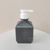 Botella cuadrada de loción de 280 ml 400 ml material de bolsa para lavado puntual HDPE 600 ml botella de champú y gel de ducha