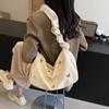 Bolso de Viajero Versátil de Textura de Alta Gama para Mujer Primavera 2025 Nuevo Gran Capacidad Simple Casual Bolso Tote de Hombro para Mujer