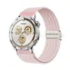Aplicable para Smartwatches Huawei Samsung Cabeza Plana Sensación de Nube Transpirable Nailon Hebilla Magnética Correa de Reloj 20/22 Pulsera de Repuesto Universal
