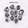 Nuevos Accesorios para Zapatos de Cocodrilo Zapatos de Jardín Zapatos de Diamante de Cristal Parte Superior de Flor Hebilla de Zapato Hebilla en I Accesorios para Joyería DIY Venta al por Mayor