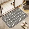 Alfombrilla de suelo de barro de diatomeas con forma de dibujos animados, Alfombrilla de baño de secado rápido, Resistente a la suciedad, Antideslizante, Resistente al desgaste, Fácil de limpiar, Especialmente diseñada para baños