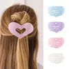 Presilha de Cabelo de Alta Qualidade em Formato de Coração Transfronteiriça, Presilha Popular da Amazon para Penteados Updo, Acessório de Cabelo Presilha Jacaré para Meio Preso