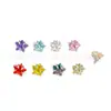 Aretes de Acero Inoxidable Estrella de Cinco Puntas Zirconia 5A, Piercings para Labio, Aretes para Cartílago Auricular Garra de Estrella, Acero de Titanio, Joyería Personalizada para Piercing, Cabezales de Repuesto