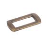 Hebilla cuadrada de anillo interior de 18 mm, hebilla doble, flor para zapato, hebilla para ropa, hebilla de aguja, accesorios para equipaje, 40 años de fábrica