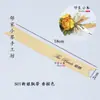 Corsage Floral de Casamento Estilo Coreano com Estampagem Dourada para Noivos, Acessórios de Casal Vip, Títulos em Fita, Suprimentos para Casamento