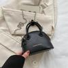 Bolso Carcasa de Color Sólido Famoso en Internet Bolso de Mano 2023 Primavera y Verano Nuevo Elegante Bolso Bandolera de Hombro Bolso de Cadena Textura Trendy