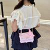 Bolso de Mano de Perlas para Niñas 2024 Nuevo Bolso para Niñas Bolso Cruzado Accesorios de Princesa Bolso de Hombro Estilo Chanel