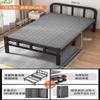 Cama plegable individual para el hogar, cama sencilla para oficina, siesta, cama de acompañamiento, dormitorio, casa de alquiler, cama de tablero duro para adultos