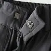 251022001 Calça Masculina Outono e Inverno para Montanhismo ao Ar Livre, Soft Shell, Três Provas, Aveludada Espessa, Aquecimento de Grafeno