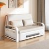 Sofá cama individual plegable de doble uso nuevo doble sala de estar cama plegable apartamento pequeño duradero multifuncional telescópico al por mayor