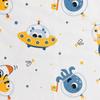 Nuevo Dibujo Animado de Flores Algodón Tela de Algodón Estampada Camiseta para Bebé Ropa para el Hogar Ropa Interior Pantalones Anti-mosquitos Tela para Ropa Infantil