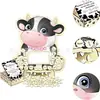 Moldura de Foto de Vaca em Acrílico para Novo Produto Transfronteiriço Livro de Convidados Borboleta Livro de Convidados Festa Moldura de Foto de Bebê Ornamentos Decorativos