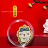 Popular Pegatina para Teléfono de Oro Puro 999 Sanrio Hello Kitty, Kuromi Lámina de Oro Linda Pegatina de Dibujos Animados Regalo