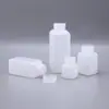 Botella cuadrada de plástico octagonal de 120 ml, sellada, empaque de boca pequeña, botella cuadrada para líquidos, producción de material HDPE