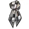 Pañuelo de Seda Pequeño Angulado Rouyun 2026 para Mujer, Elegante y Sofisticado, Pañuelo para Cuello Estilo Coreano y Japonés, Pañuelo de Cinta, Pañuelo para Cuello Estilo Coreano