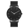 Relojes de pulsera de cuarzo de aleación de moda informal de malla de acero inoxidable para hombres y mujeres sin logotipo PV de comercio exterior con explosiones de deseos