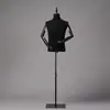 Adereços de Modelo de Fantasia Manequim de Mesa de Pano de Meio Corpo Manequim de Rack de Exibição de Vitrine