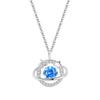 925 Smart Planet Colar Mulheres All-Match High-Grade INS Estilo Sterling Silver Clicularle Cadeia Moda Pingente Presente para a namorada
