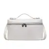 Bolsa para lonchera bolso de mano bolsa cuadrada pequeña con patrón de avestruz transfronteriza para mujer textura de alta calidad lujo ligero moda bolso de un solo hombro bandolera