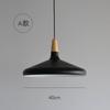 Lámpara de araña de madera de una sola cabeza con personalidad creativa nórdica, ambiente sencillo, para comedor, bar, sala de estar, dormitorio, lámpara de araña pequeña artística