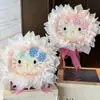 Lama de Flores Criativa Kt Dia dos Namorados Kitty Lama de Flores Loja de Flores Especial Arranjo de Flores Material Absorvente de Água e Hidratante Material para Buquê