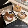 Nuevo Llavero de Oso de Peluche Lindo Muñeco para Bolso Colgante Pequeño Accesorios de Joyería Accesorios de Decoración para Bolso de Estudiante