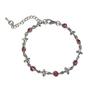Pulsera de Trébol de Cuatro Hojas de Lujo para Mujer, Circonita de Lujo Ligero, Joyería Exquisita de Nicho, Venta Directa del Fabricante, Circonita Nueva de Tres Colores