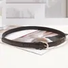Nuevo cinturón de hebilla de pasador para mujer, cinturón decorativo de alta calidad para niñas, cinturón fino simple casual de estilo coreano, combinable con todo